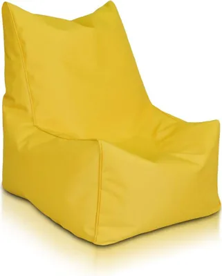 Produktbild von Ecopuf - Relaxsessel Bean Bag, Bequemer Sitzsack, Pouf, Farbe Gelb Nc4