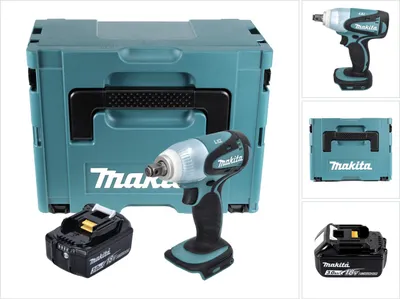 Produktbild von Makita DTW 251 F1J Akku Schlagschrauber 18 V 230 Nm 1/2" + 1x Akku 3,0 Ah + Makpac - ohne Ladegerät