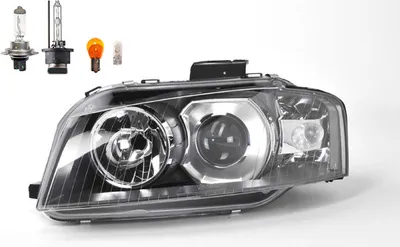 Zdjęcie produktu dla Johns, reflektor pasujący do Audi A3 8P 05/03-07/08 ? avay + żarówka