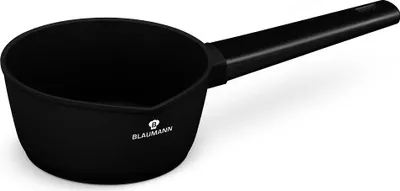 Zdjęcie produktu dla Blaumann Czarna srebrna patelnia Ø16cm