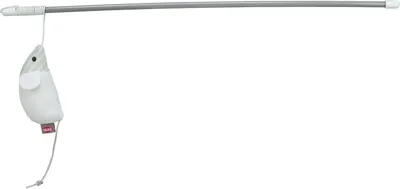 Produktbild von TRIXIE Spielangel mit Maus, 46 cm