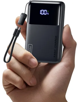 Produktbild von INIU 10000mAh PowerBank, Mini 45W Schnellladung Reise Externe Handyakkus