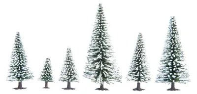 Schneeflocken, 25 Stück, 5-14 cm, Kunststoff, Modellbau