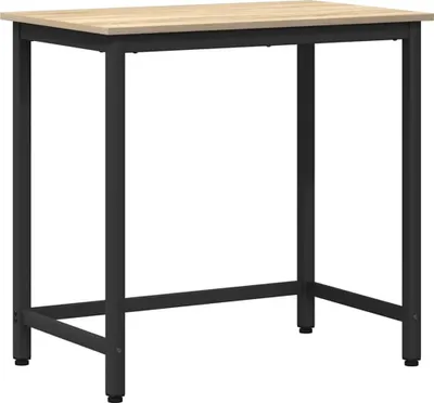 Produktbild von Tisch Sonoma-Eiche 100 x 50 x 76,5 cm Ingenieure Holz und Stahl