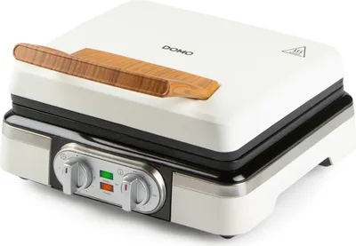 Produktbild von Waffeleisen - DOMO - DO9280W - 1520 W - 2 XL-Waffeln - Weiß