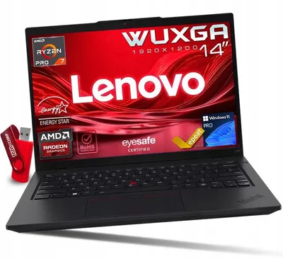 Produktbild von Laptop Lenovo ThinkPad L14 G6 Ryzen 7 PRO 16GB 4TB SSD WUXGA IPS WYGODNY