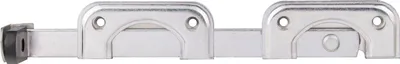 Produktbild von Alberts Doppeltorüberwurf | speziell für schmale Rahmenhölzer | galvanisch verzinkt, dickschichtpassiviert | 335 x 52 mm