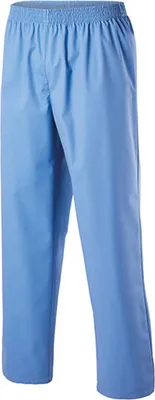 Image de Exner 33075 | Culotte de bloc unisexe, une poche arrière, élastique sur tout le pourtour - Couleur : Bleu clair - Taille : XXL