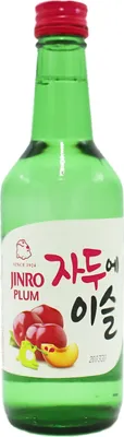 Produktbild von Jinro Soju Plum Pflaumengeschmack 13% Alk. 360ml