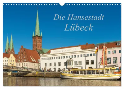 Produktbild von Die Hansestadt Lübeck (Wandkalender 2027 DIN A3 quer), CALVENDO Monatskalender