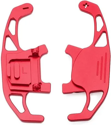 Productafbeelding van Stuurextensies Set - Paddles Stuur - Sportief Rijden - Aluminium Legering - Set van 2 - Rood