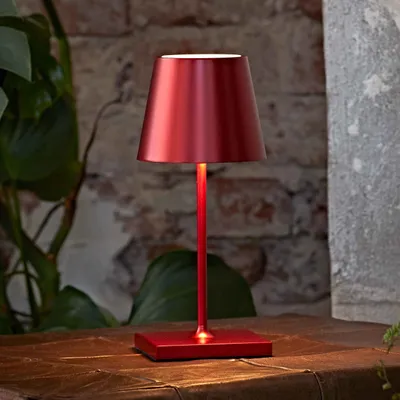 Immagine prodotto di Sigor lampada da tavolo ricaricabile Nuindie mini 250mm rosso ciliegia