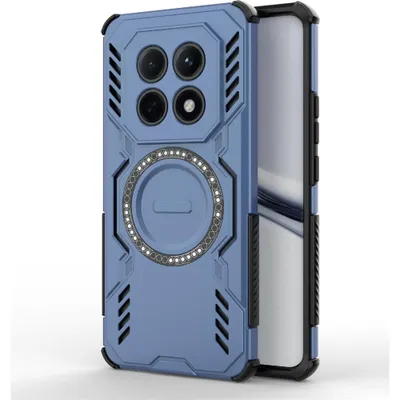 Produktbild von Handyhülle für Xiaomi Redmi Note 15 4G, Techsuit ArmorMag Case, Blau-Schwarz