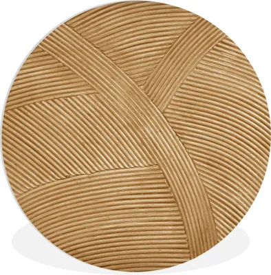 Produktbild von MuchoWow® - Schlafzimmer - Bilder - Der Kreis - Kunst für die Wohnung - Plastik - Kunstdruck - Wandbild