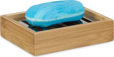 Produktbild von relaxdays Seifenablage Bambus