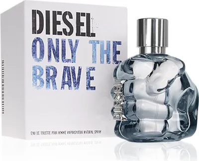 Produktbild von DIESEL Only The Brave, Männer, 35 ml, Nicht nachfüllbare Flasche, Koriander, Zitrone, Mandarine, Koriander, Labdanum, Violett, Bernstein, Benzoe-Resinoid, Zedernholz, Leder, Styrax