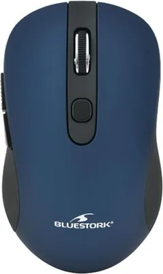 Image de Souris sans fil BLUESTORK OFFICE 60, 6 boutons, 1600 DPI, PC/MAC, Bleu