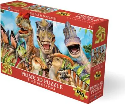Obrázok produktu pre Puzzle 3D - Smejúci sa dinosaury
