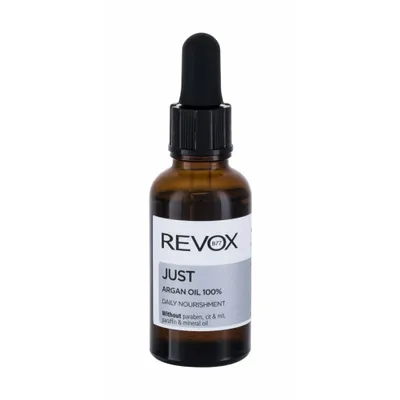 Productafbeelding van Revox B77, Just, Argan, Voedende olie, voor gezicht en hals, 30 ml