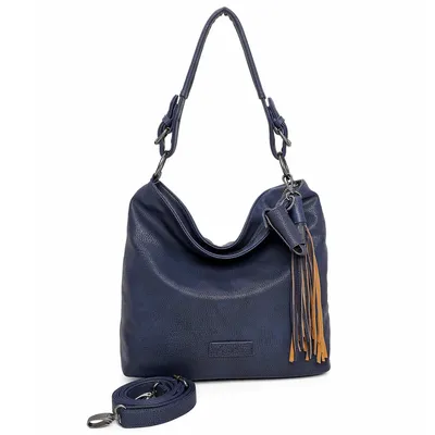 Produktbild von Fritzi aus Preußen Schultertasche Umhängetasche Radix Lipstick02 Hobo True Blue blau