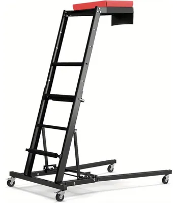Productafbeelding van Motorwerktrolley - Motorwerktrolley Verstelbaar - Motorfietsstoel - Werkplaatskruk - Garagebank