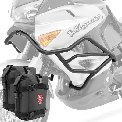 Produktbild von Set Sturzbügel + Taschen für Honda Varadero XL 1000 V 03-11 Motoguard