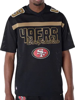 Produktbild von New Era NFL Mesh Jersey T-Shirt San Francisco 49ers black  M