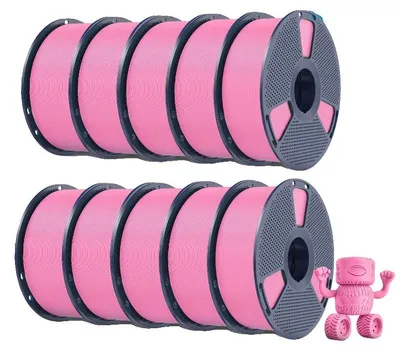 Obrázek produktu pro Filament pro 3D tiskárny, mimořádně odolný, vysokorychlostní tisk, růžová
