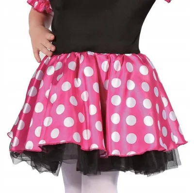Produktbild von GoDan Schwarze Maus Kinderkostüm Kleid Haarreif 92/104 cm