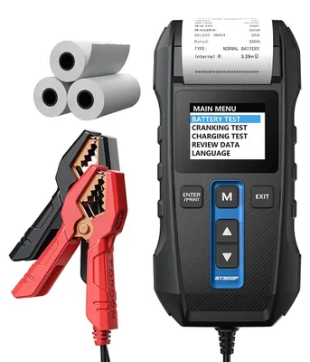 Zdjęcie produktu dla Accutester - Tester baterii - Analizator baterii - Kontrola baterii - Urządzenie do pomiaru baterii - Obsługa napięcia 12V/24V