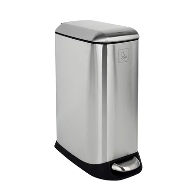 Image de SVITA TS12 Poubelle à pédale Poubelle 12l incl. seau intérieur Pédale argentée