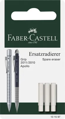 Produktbild von FABER-CASTELL Ersatzradierer für Druckbleistift GRIP 2011 3 Radierer