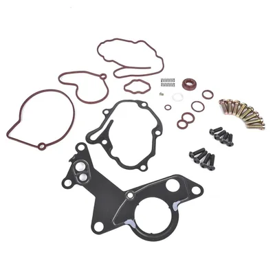 Image de Kit de joints - Pompe à vide/carburant tandem - Kit de réparation comprenant joints et joints toriques - Compatible avec les modèles de pompe 038145209Q et 038145209