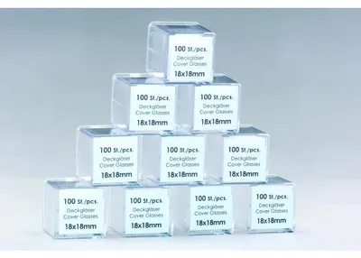 Produktbild von Windaus Deckgläser, VPE 100 Stück, 18x18 mm