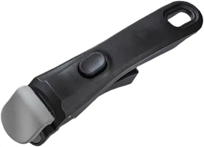 Abnehmbarer Pfannenstiel, ergonomisch, antihaftbeschichtet, 19 cm, schwarz