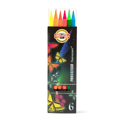 Produktbild von Fluoreszierende Pastellstifte Set