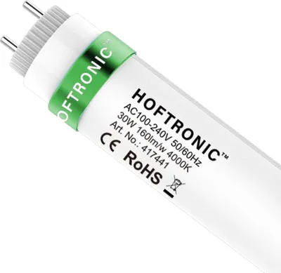 Produktbild von hoftronic LED Leuchtstofflampe 150cm T8 G13 30W 4800lm 4000K IP20