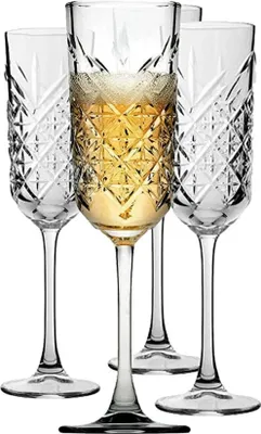 Produktbild von Pasabahce Exklusive Trinkgläser: Champagner- & Sektgläser 4er Set, 175cc