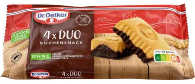 Produktbild von Dr. Oetker Kuchensnack Duo 4x35g