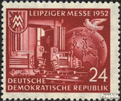 Produktbild von Briefmarken DDR 1952 Mi 315 gestempelt Leipziger Herbstmesse