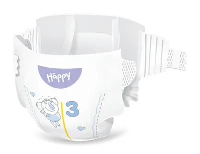 Produktbild von Bella Baby Happy Midi 3 5-9 kg Pieluszki dla dzieci, 70 sztuk