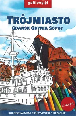 Zdjęcie produktu dla Dreistadt Malbuch 2024: Entdecke Danzig, Gdynia, Sopot