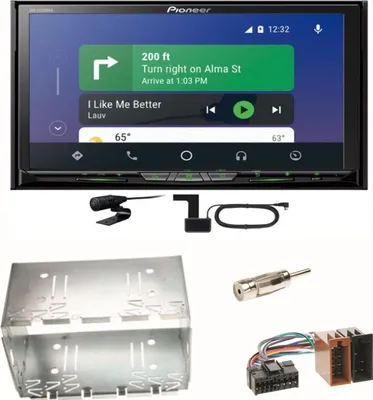 Produktbild von Pioneer AVH-Z9200DAB Carplay Einbauset für Mercedes Vito Viano W639 W447 Sprinter