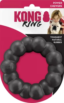 Produktbild von Kong Hundespielzeug Extreme Ring Ø 13 cm schwarz