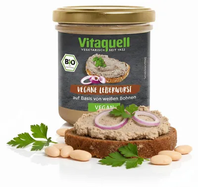 Zdjęcie produktu dla Pasta wegańska - kiełbasa wątrobiana 125g