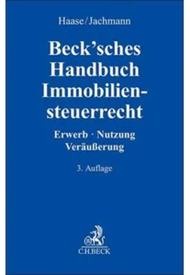 Produktbild von Beck'sches Handbuch Immobiliensteuerrecht