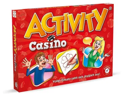 Image de Piatnik Activity Casino Jeu à partir de 12 ans Jeu de fête pour groupes avec jetons