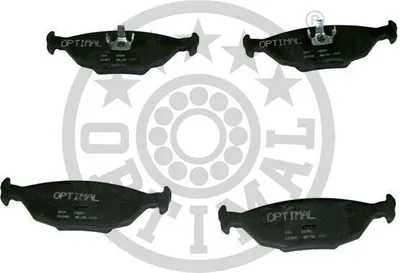 Produktbild von OPTIMAL Bremsbeläge Satz Hinten Bremsklötze für SAAB 900 I Combi Coupe BP-12051
