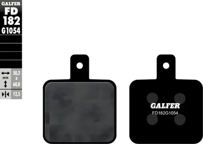 Obrázek produktu pro Brzdové destičky Galfer FD182G1054 polokovové zadní