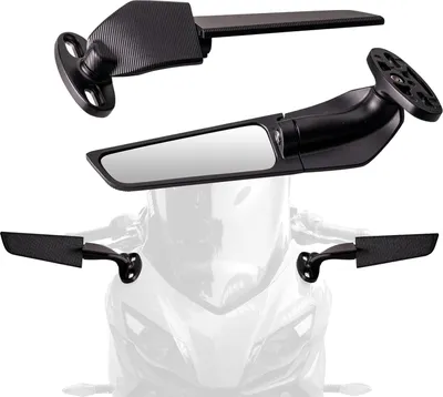 Obrázok produktu pre Univerzálne spätné zrkadlo na motorku - 360° otočné skryté zrkadlo pre ATV